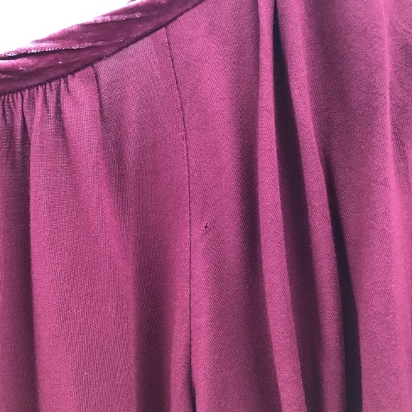 Juicy Couture Y2K Bordeaux Burgundy Babydoll Mini Dress - Picture 12 of 12